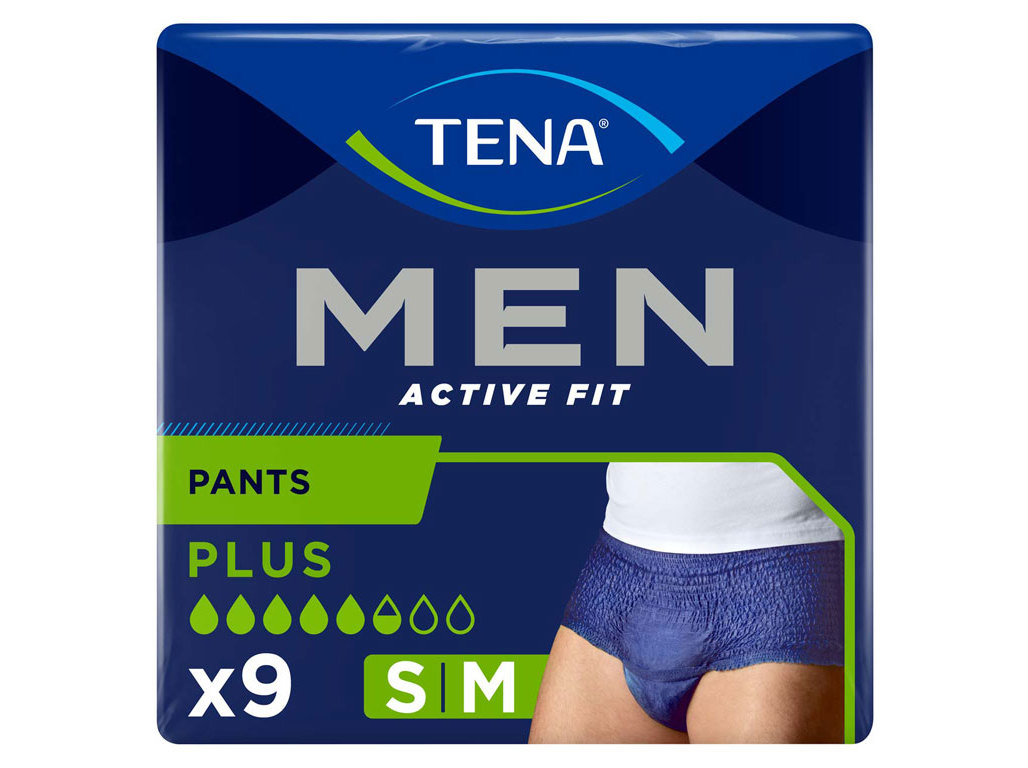 Cuecas incontinência tamanho m tena men 9un