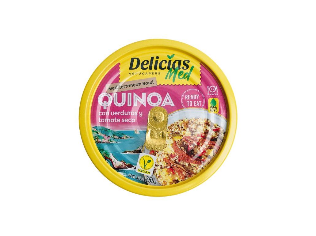 Salada De Quinoa Delicias Med Legumes Assados 250g Delicias Med