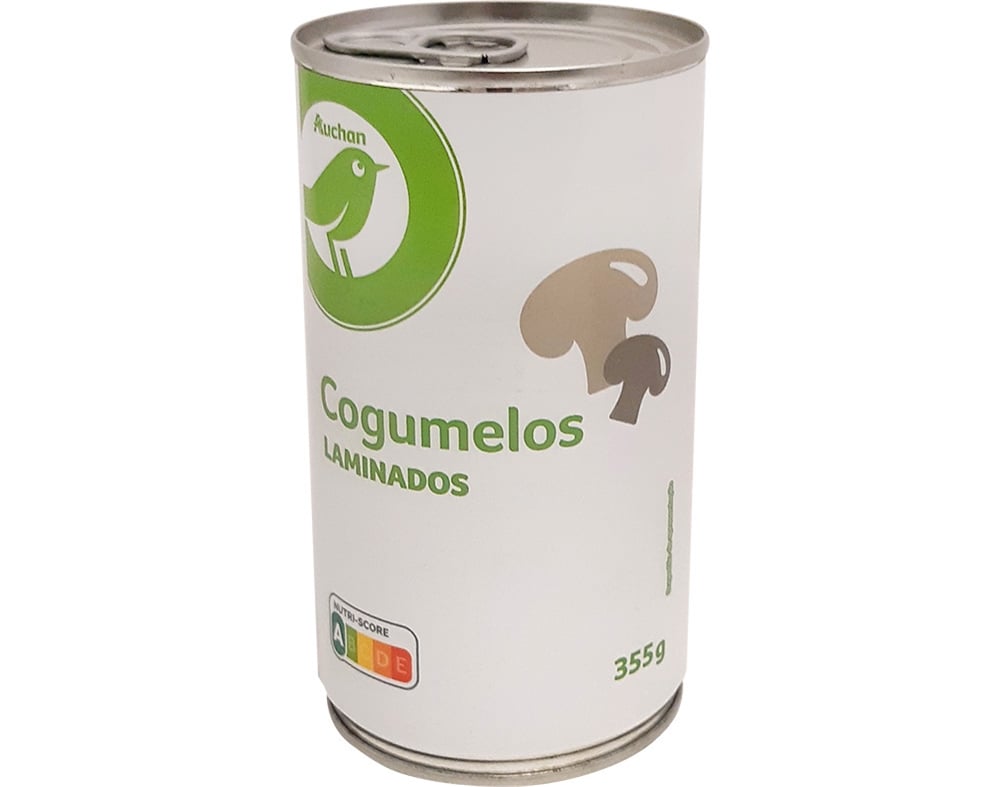 Cogumelos Laminados Auchan Essencial 355(185)g Auchan