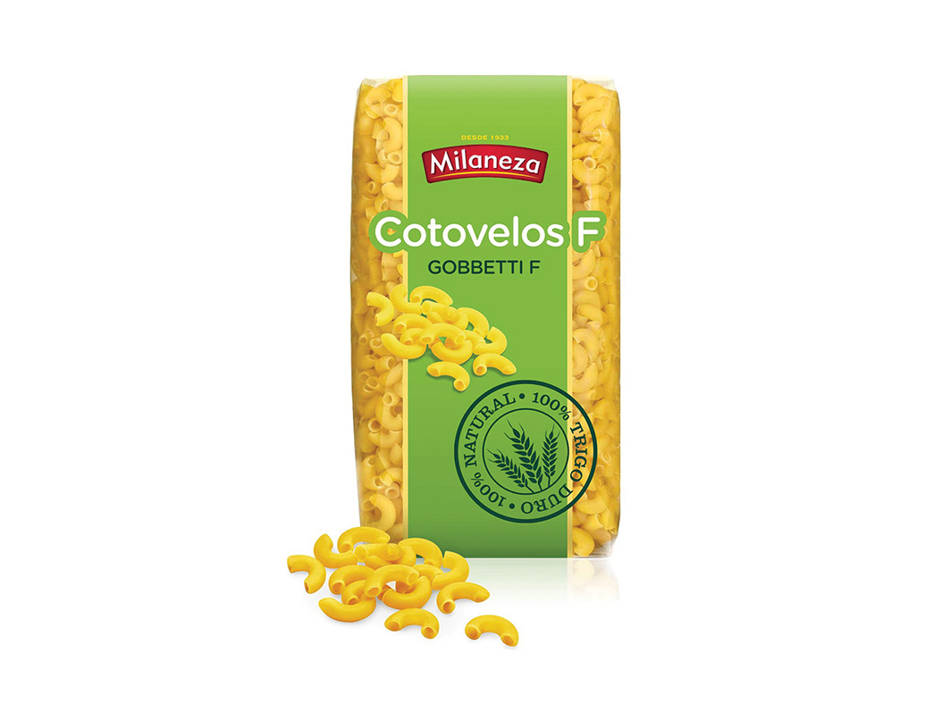 Massa milaneza cotovelos finos 500g