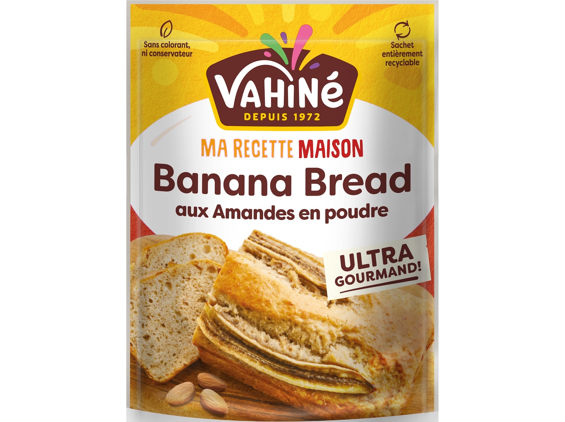 Preparado vahinã banana bread 300g