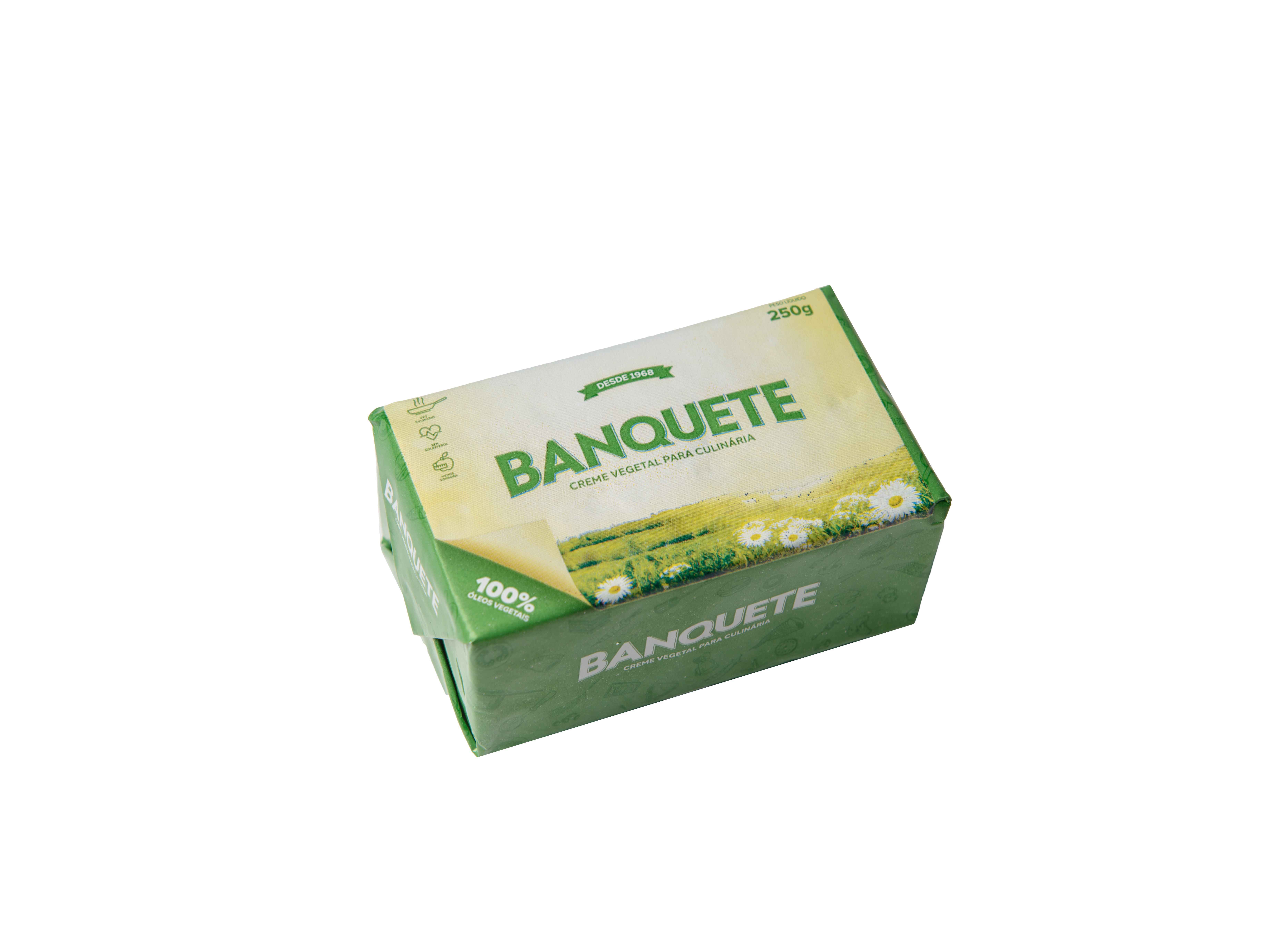 Creme Vegetal Banquete Culinário 250g Banquete