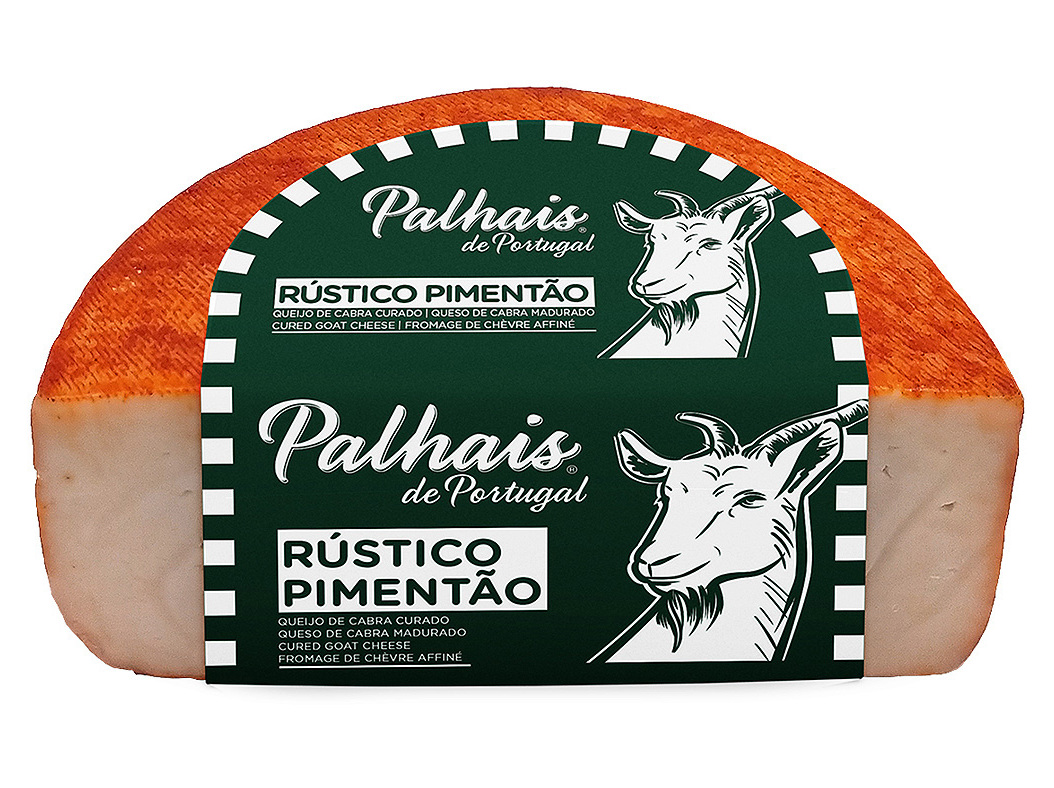 Queijo Palhais Rústico Metades Un Palhais