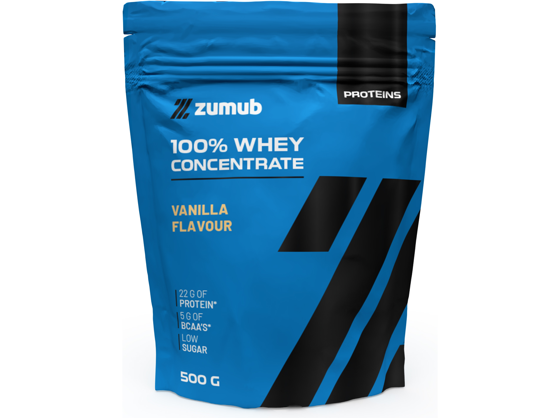 Proteina Whey Zumub 100% Concent Baunilha 500g Zumub