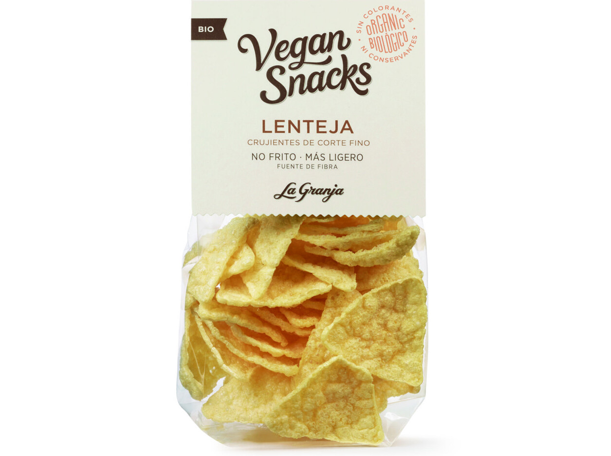 Snack lentilha la granja sem glúten bio 40g