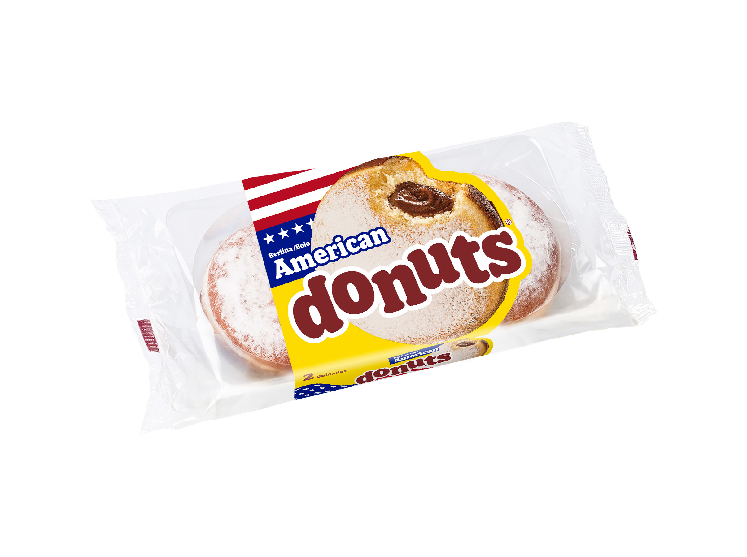 Donuts Americano Chocolate 2un 148 G Donuts