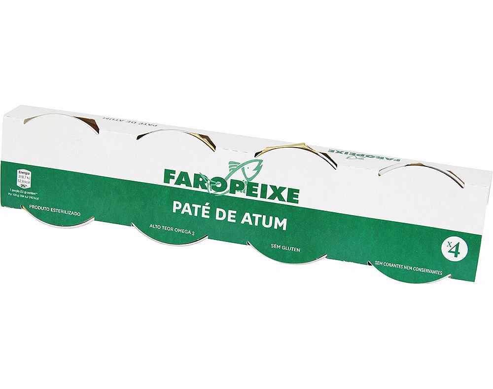 Paté Cpa De Atum 4x22g Cpa