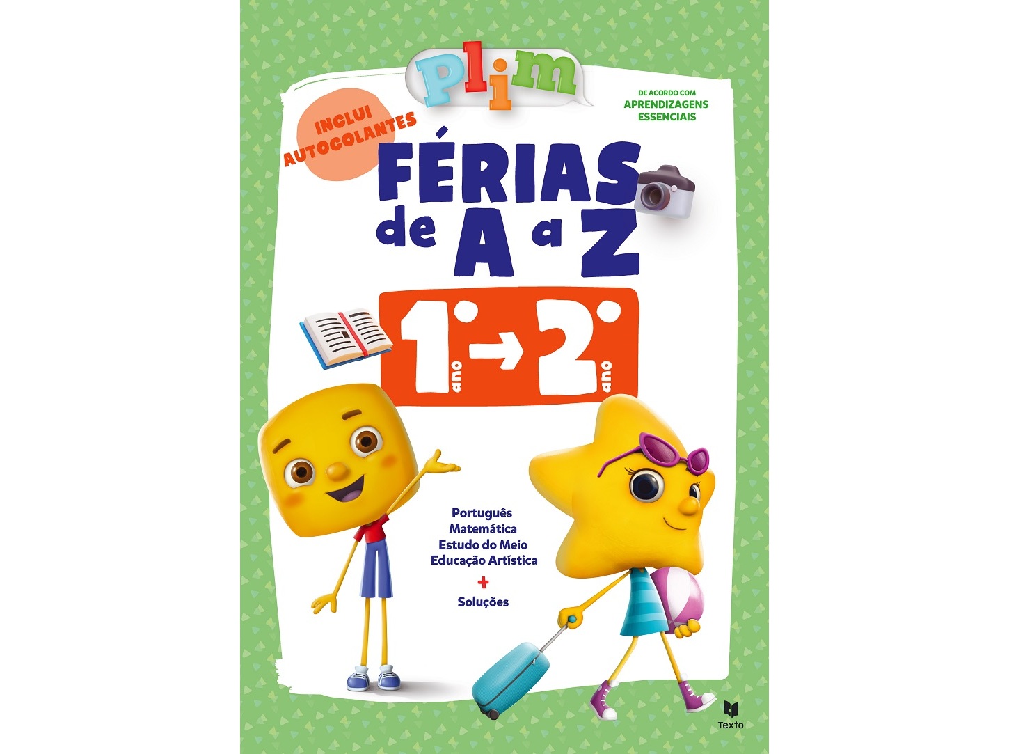 Livro Plim! Férias De A A Z 1.º > 2.º Ano 2023 | Auchan