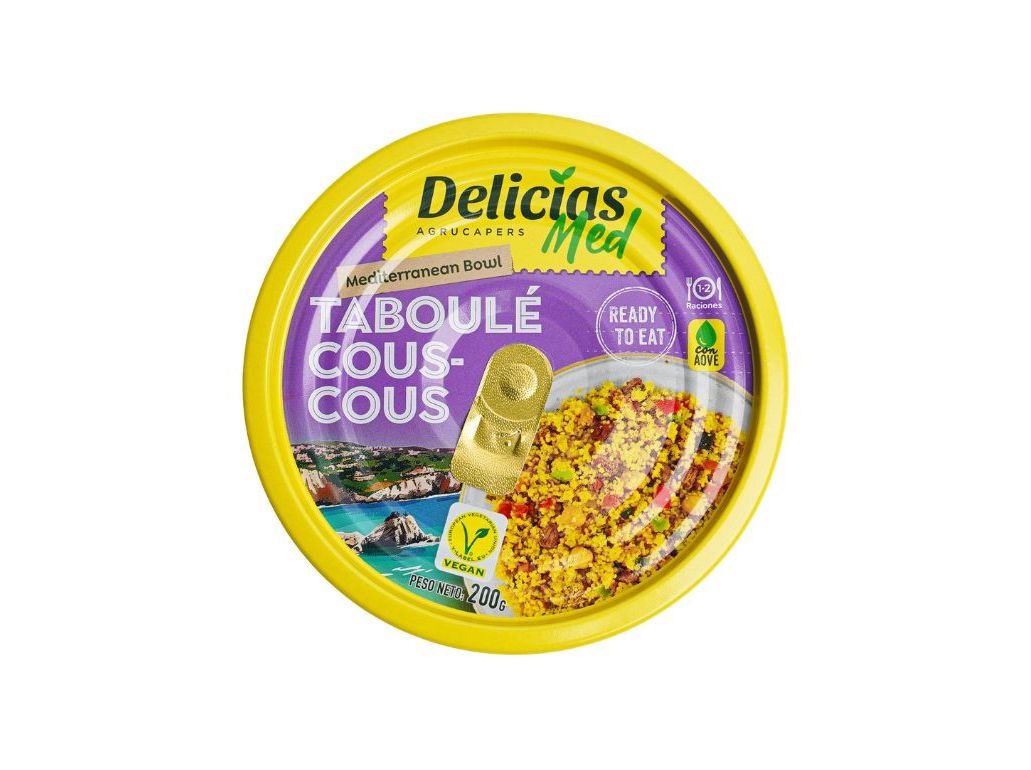 Salada De Cuscuz Delicias Med 250g Delicias Med