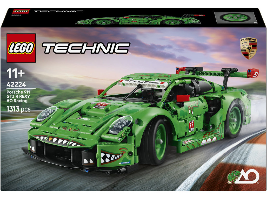Carro porsche 911 gt3 r lego technic 42224