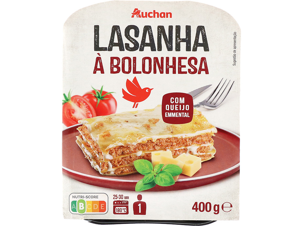 Lasanha À Bolonhesa Auchan 400 G Auchan