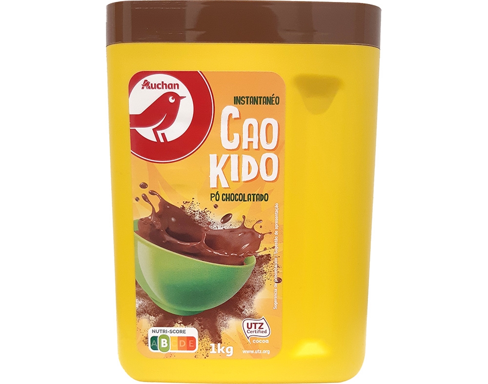 Achocolatado Auchan Em Pó Cao Kido 1kg Auchan