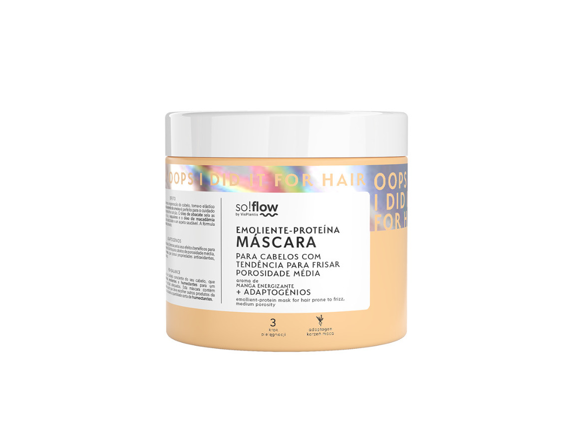 Máscara soflow porosidade méd frizz 400ml