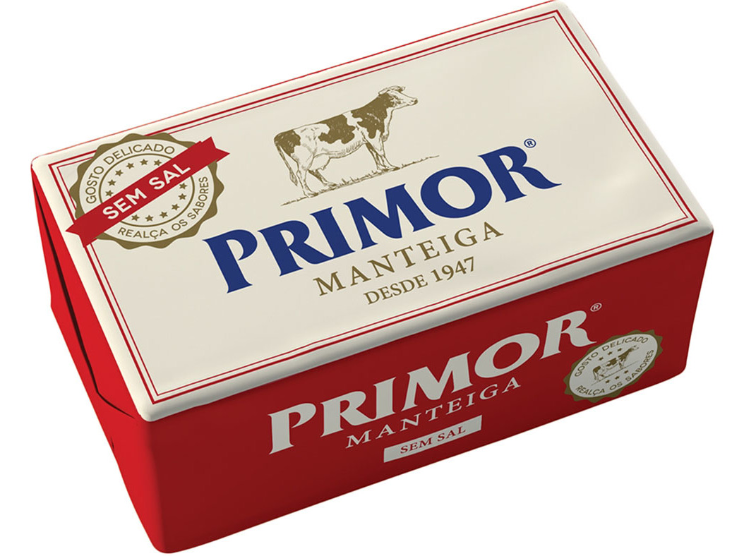 Manteiga Primor Sem Sal 250g Primor