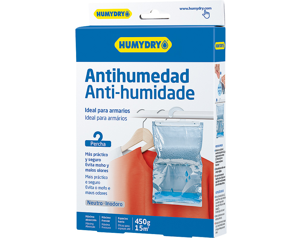 Cabide anti humidade humydry inodoro 450g