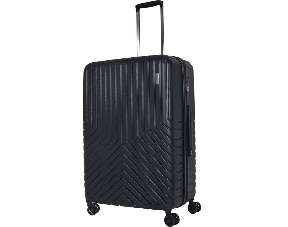 Mala de viagem grande rígida airport cinzento 8 rodas 75 cm