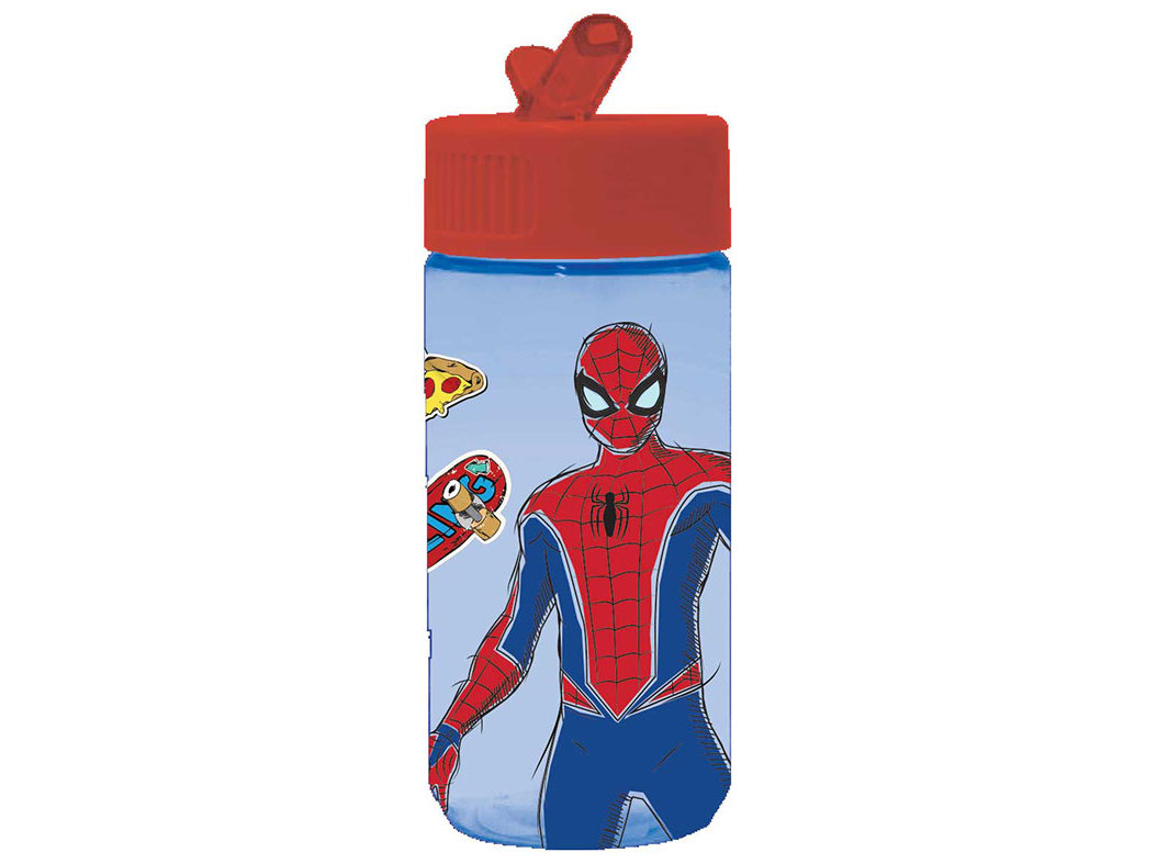 Garrafa água spiderman 0.45l