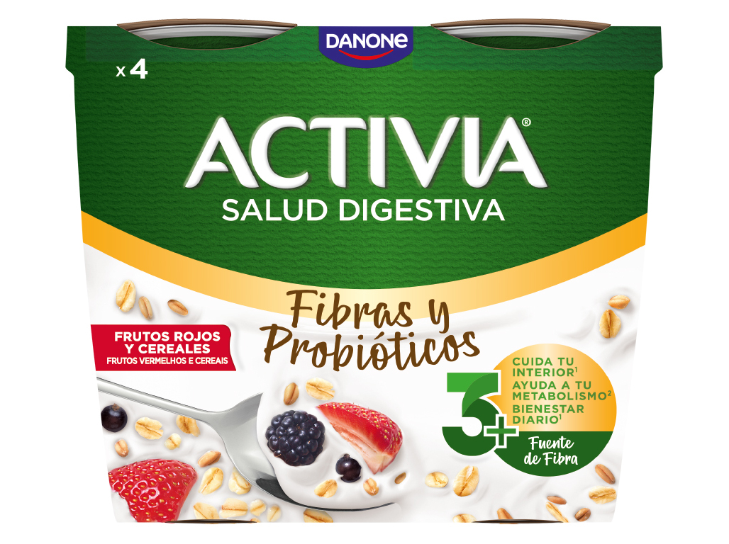 Iogurte Bifidus Activia Fr Silvestres Cereais 4x115g