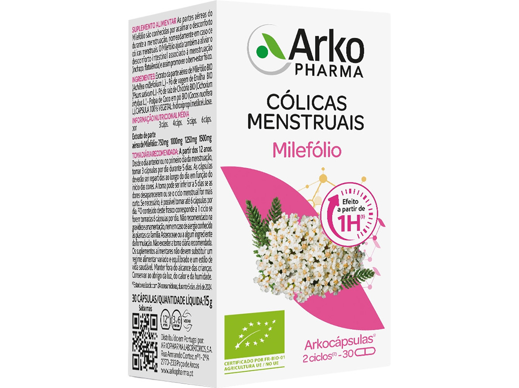 Suplemento Arkocápsulas Milefólio 30 Cps Arkocápsulas