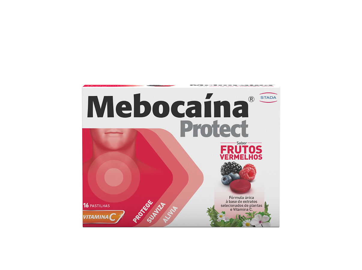 Suplemento Mebocaína Protect F Vermelhos 16un Mebocaína