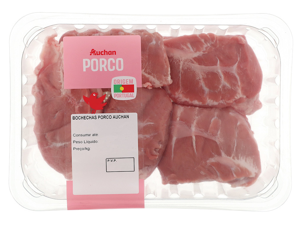 Bochechas de porco