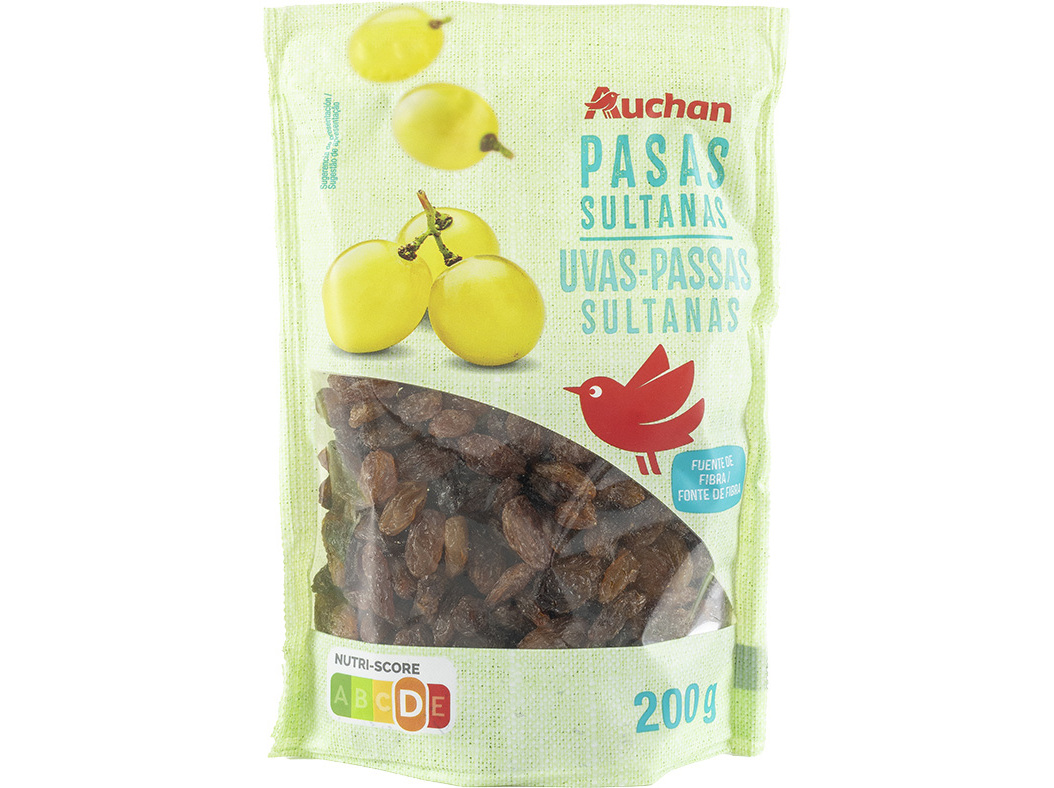 Sultanas Pretas Auchan 200 G Auchan