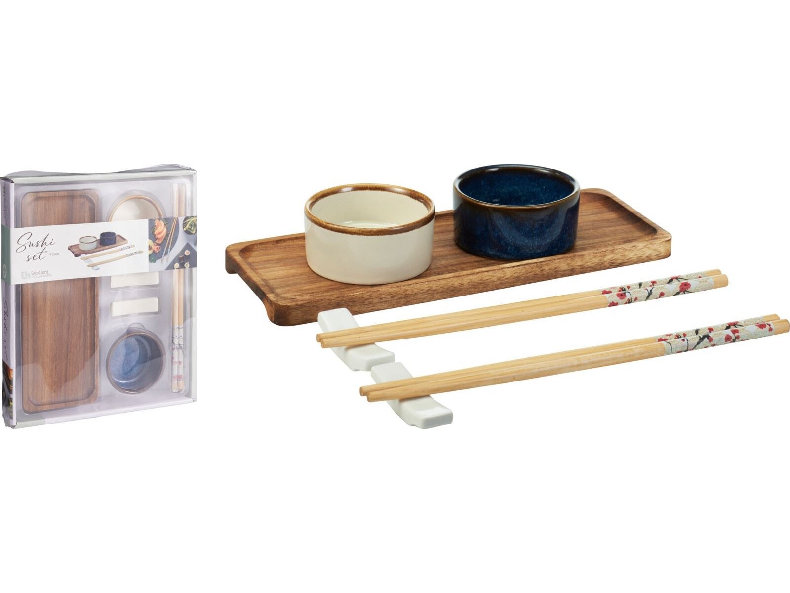 Conjunto para sushi 9 peças