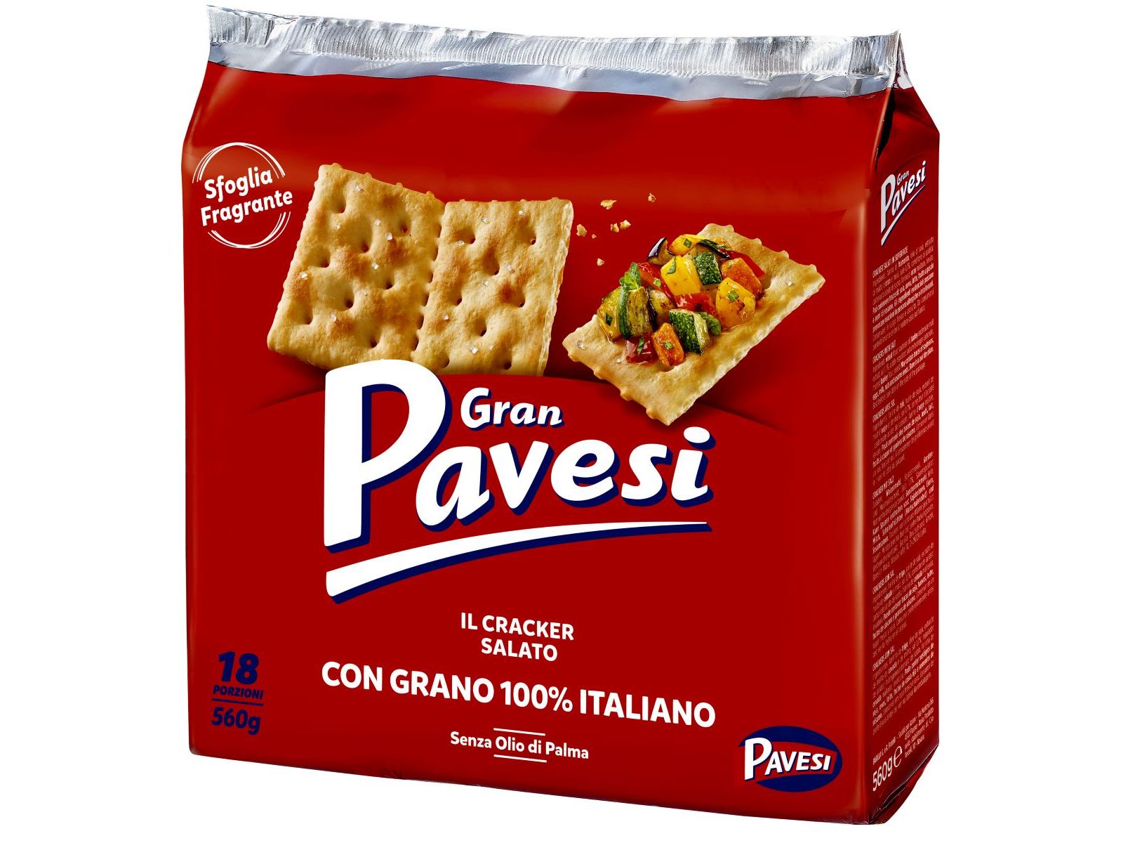 Bolacha Pavesi Granpavesi Com Sal 560g