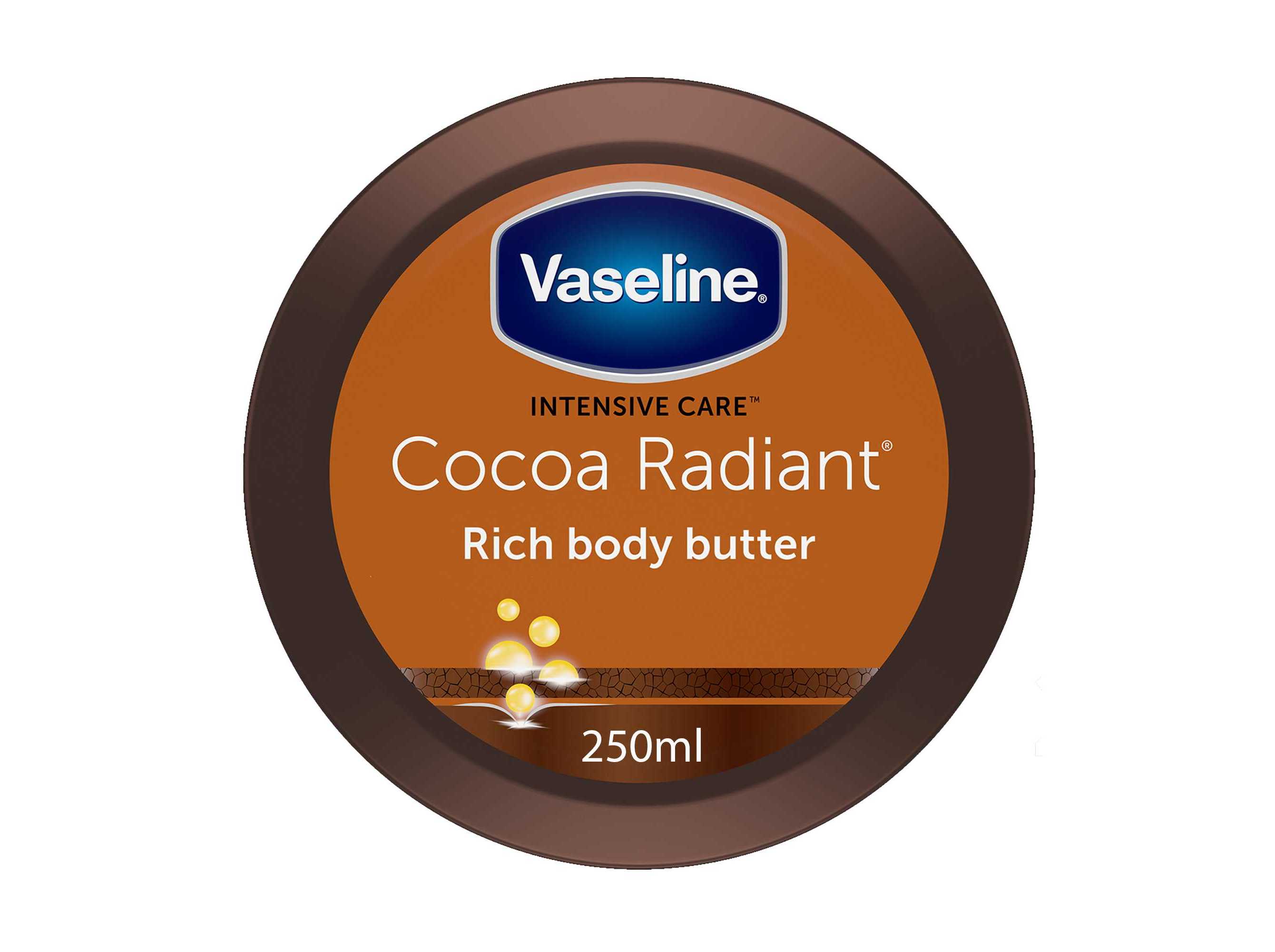 Creme corpo vaseline manteiga de cacau 250ml