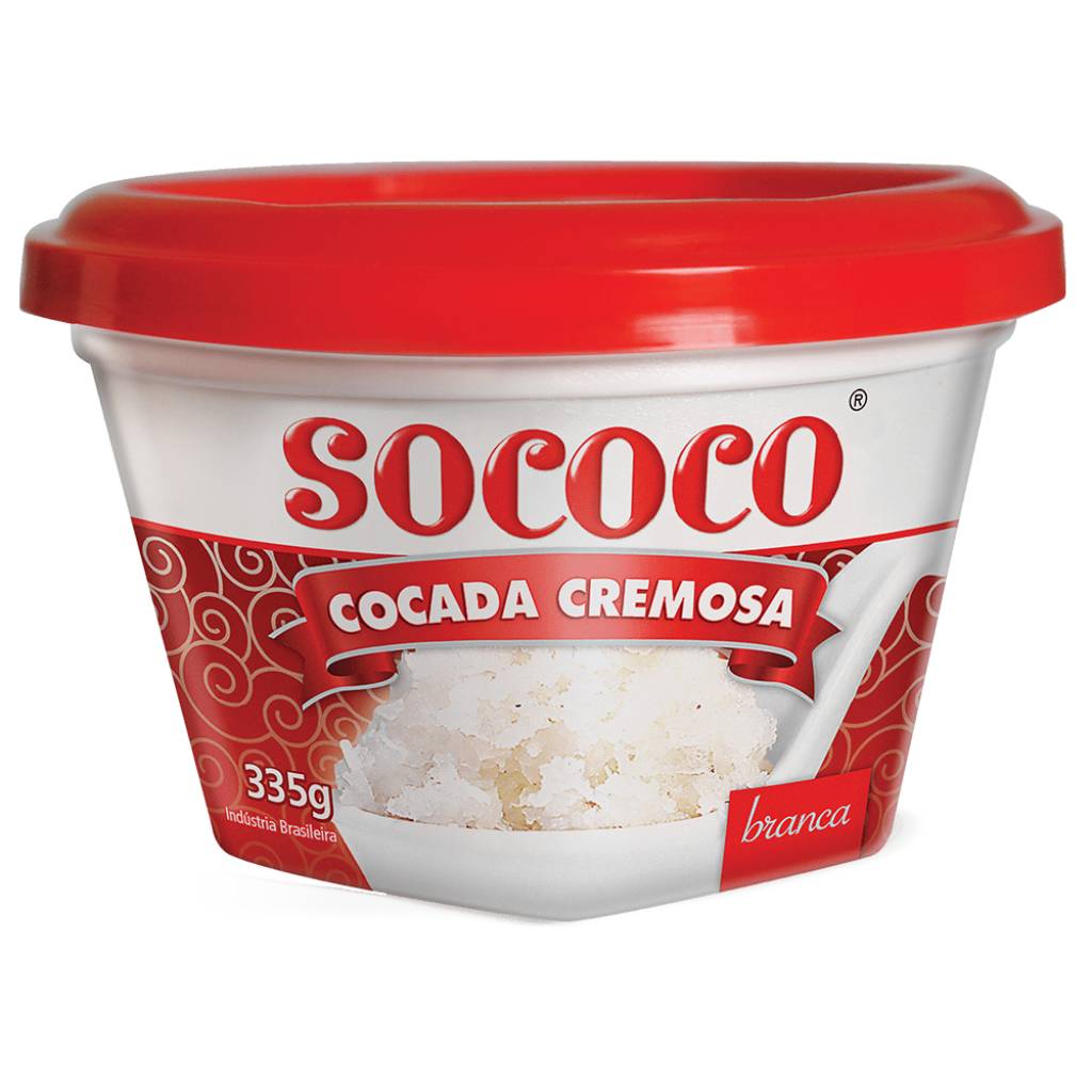 Cocada Sococo Cremosa Branca 335g Sococo