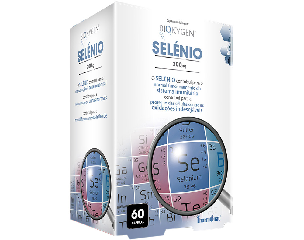 Suplemento Biokygen Selenio 60caps Biokygen