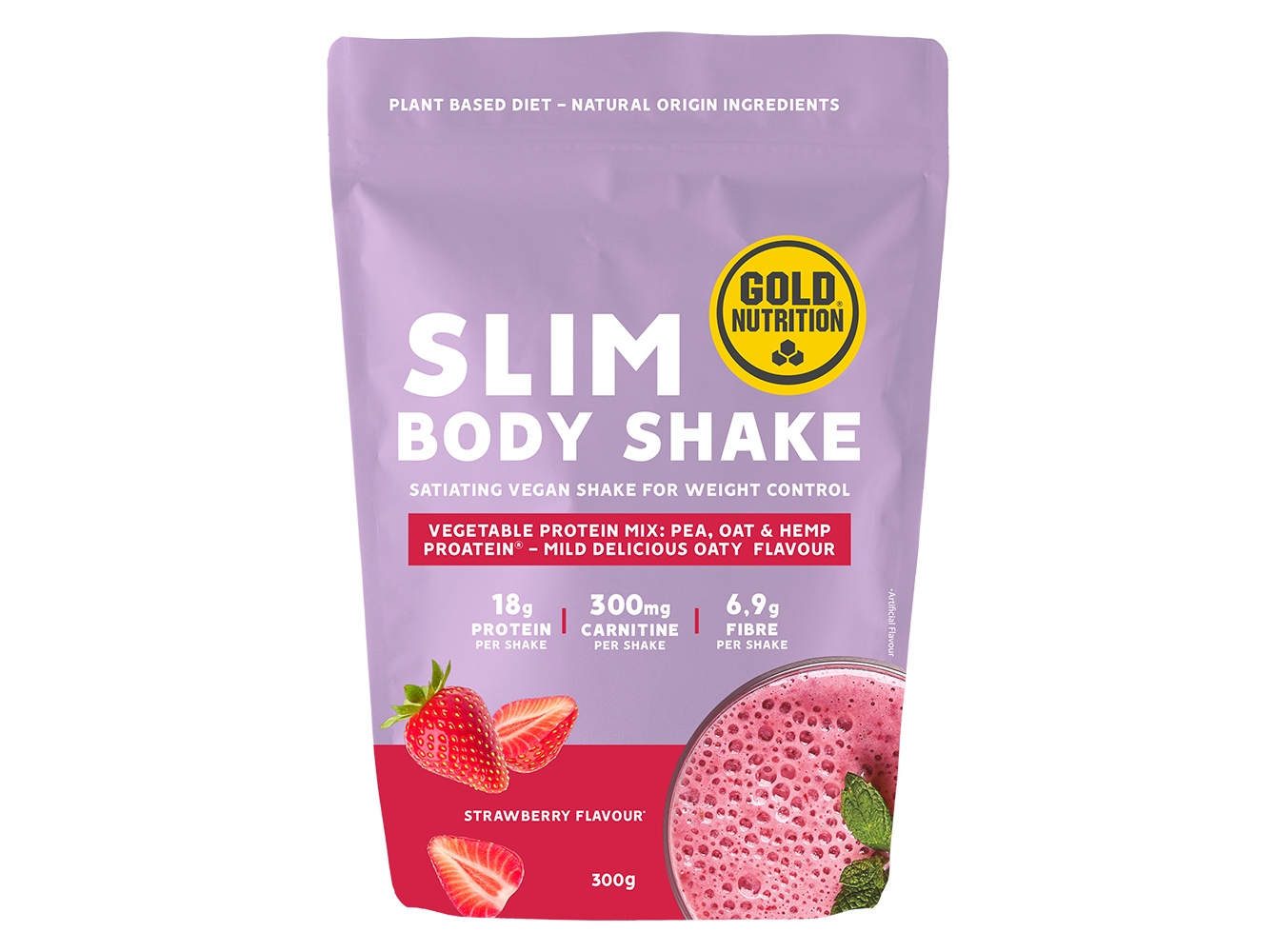 Batido Goldnutrition Morango 300g Goldnutrition