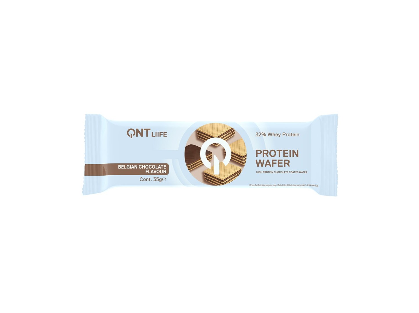 Wafer protein chocolate bar qnt 35gr