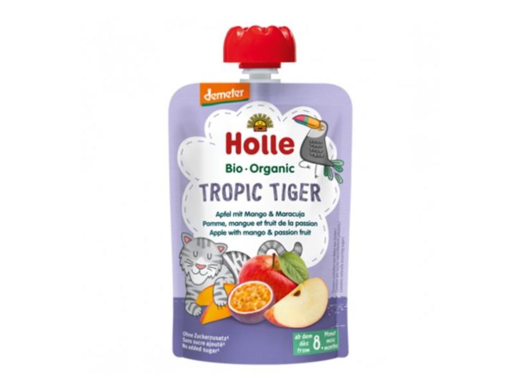 Saqueta Bio Holle Maça Manga E Maracujá 8m 100g Holle