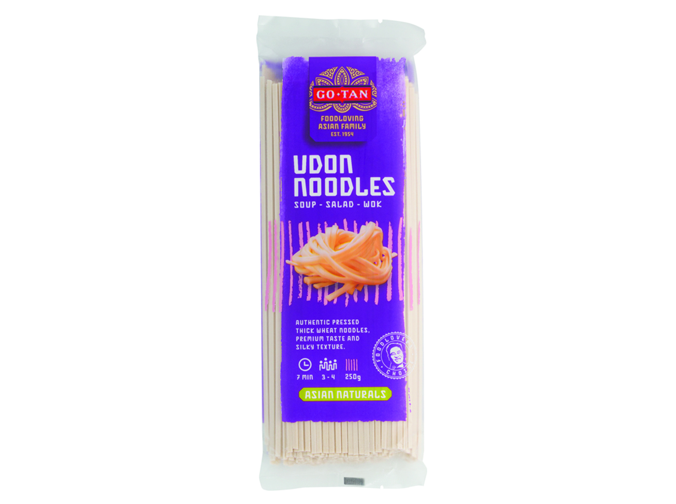 Massa go tan udon noodles 250grs