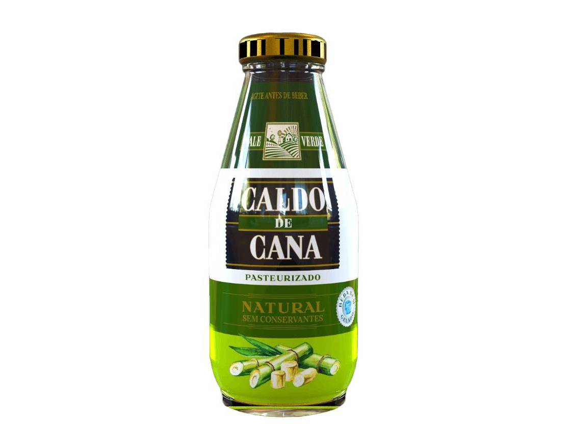 Caldo De Cana Vale Verde 100% Natural 300ml