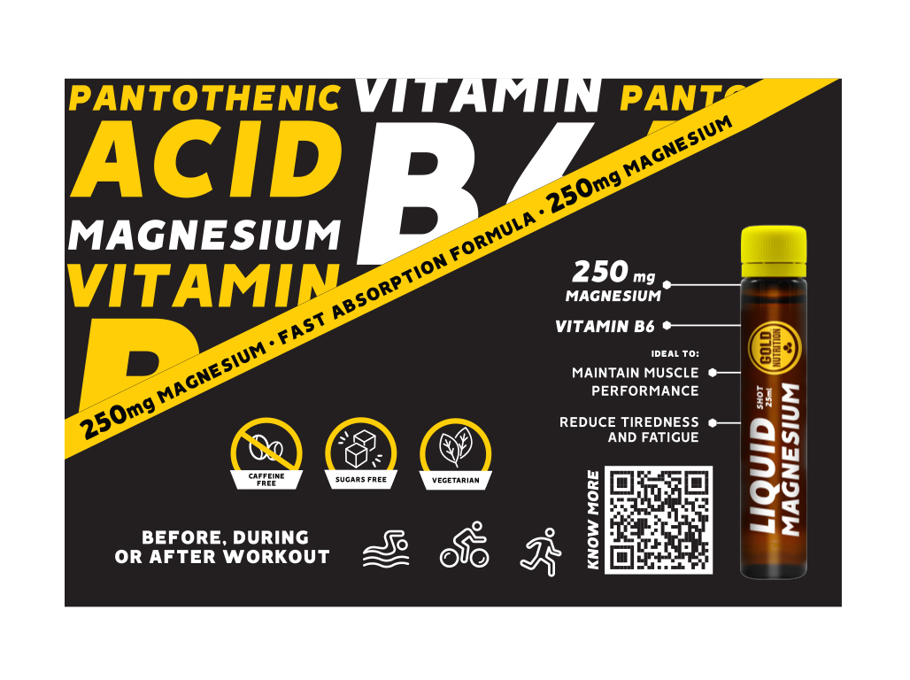 Suplemento Goldnutrition Magnésio 250 Ml Goldnutrition