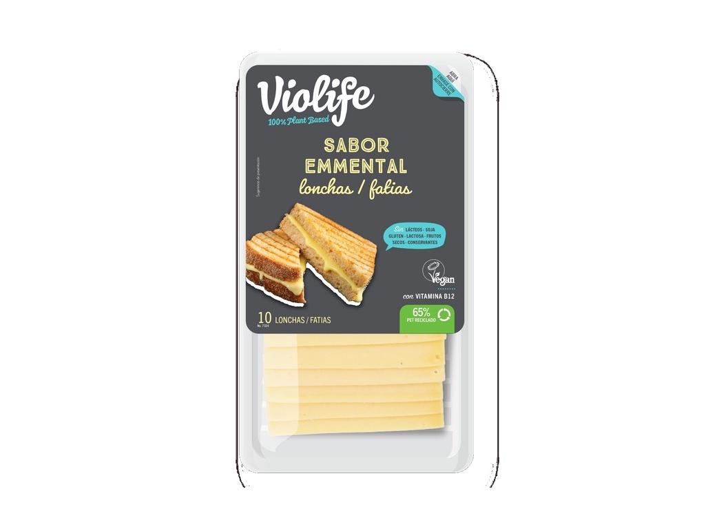 Preparado vegan violife emmental fatiado 200g