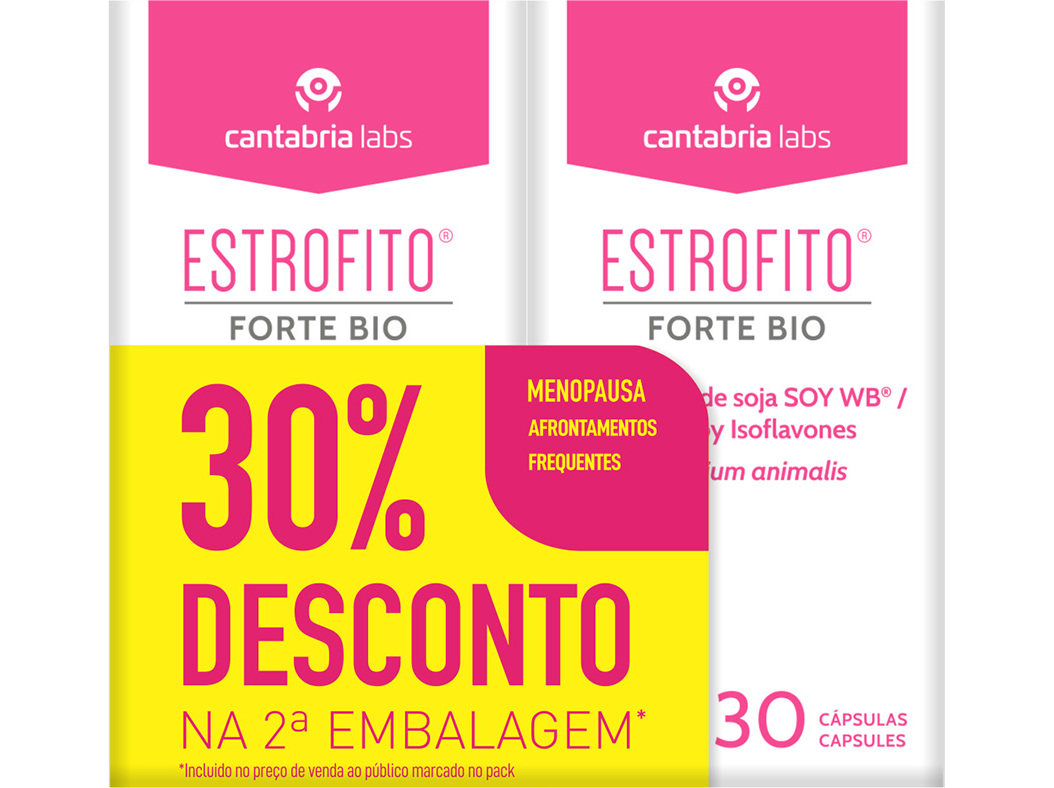 Pack Estrofito Forte Bio 2x30cáps -30% 2ª Un