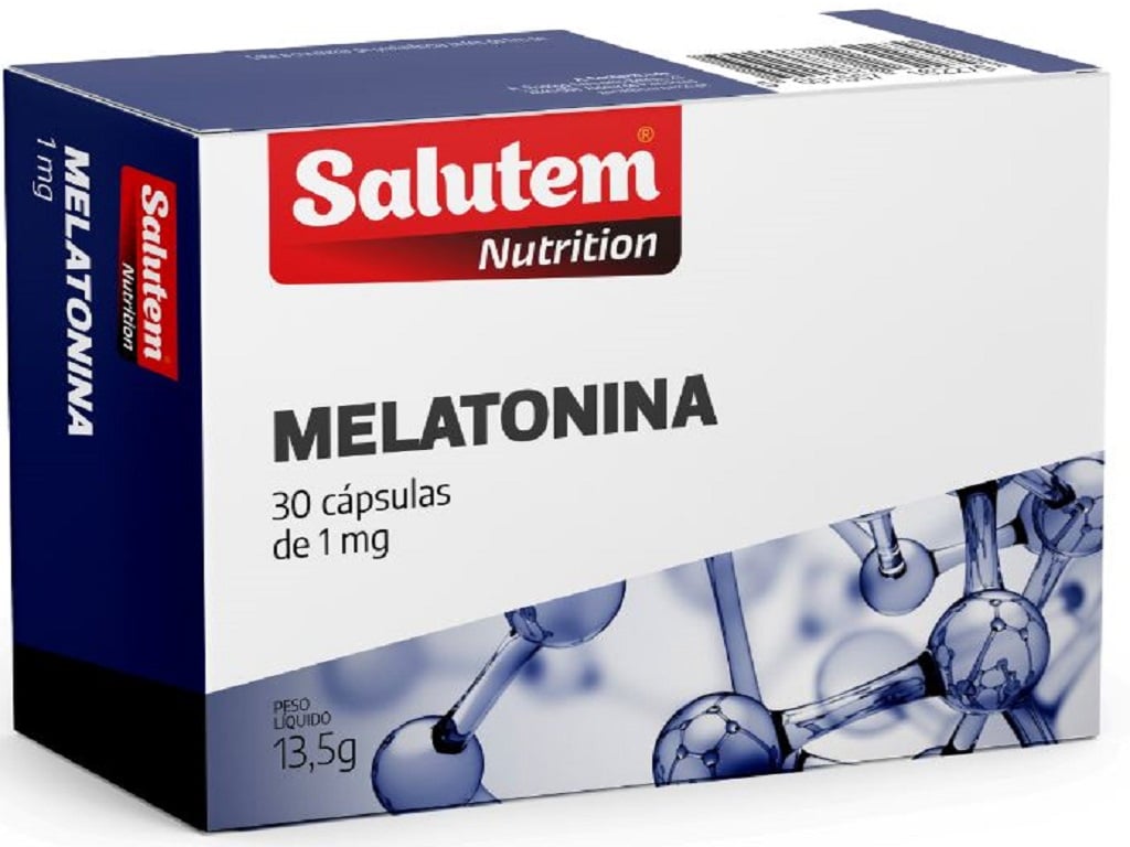 Suplemento Salutem Melatonina 30 Cápsulas Salutem