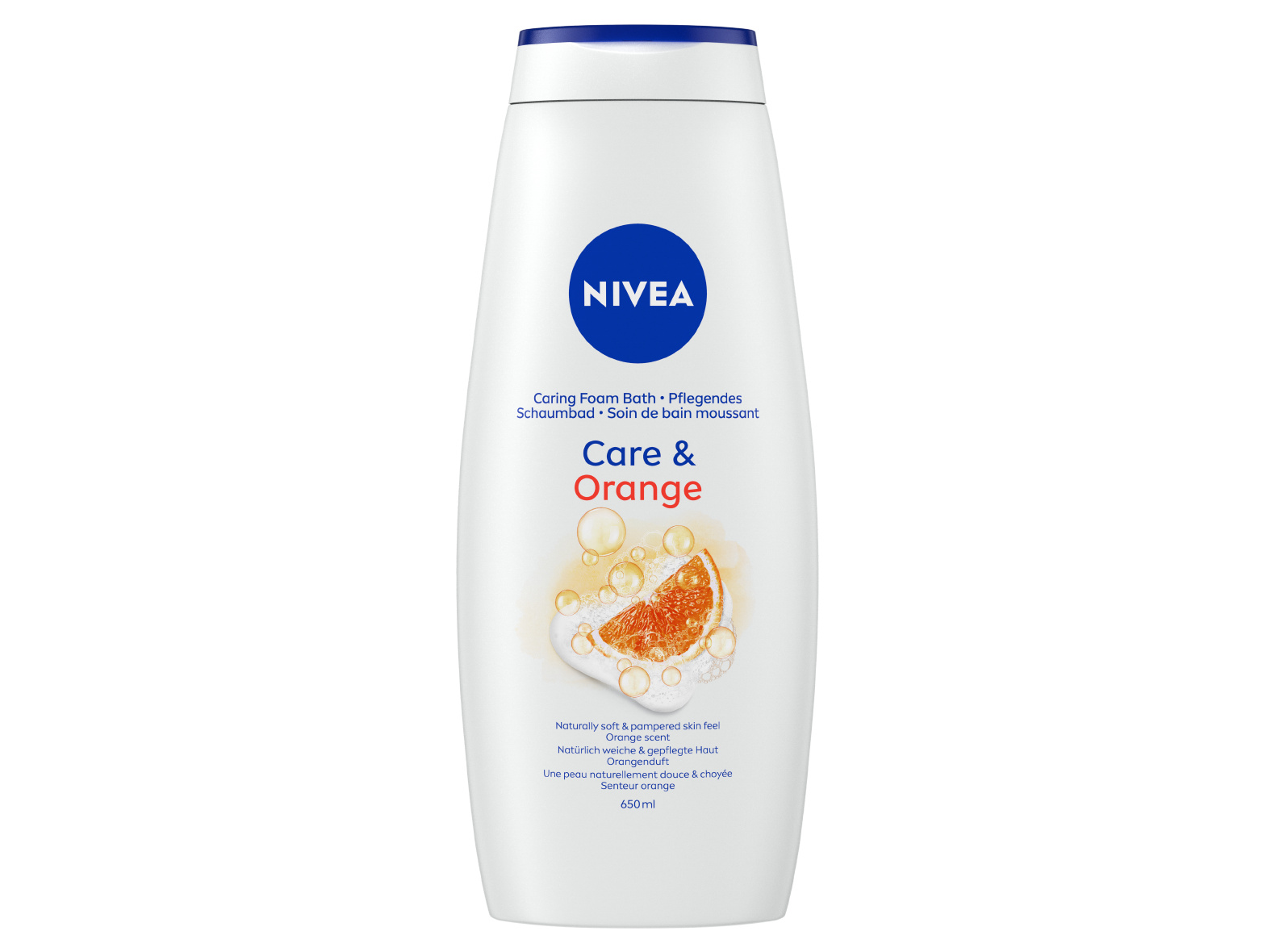 Gel De Banho Nivea Care & Orange 650ml