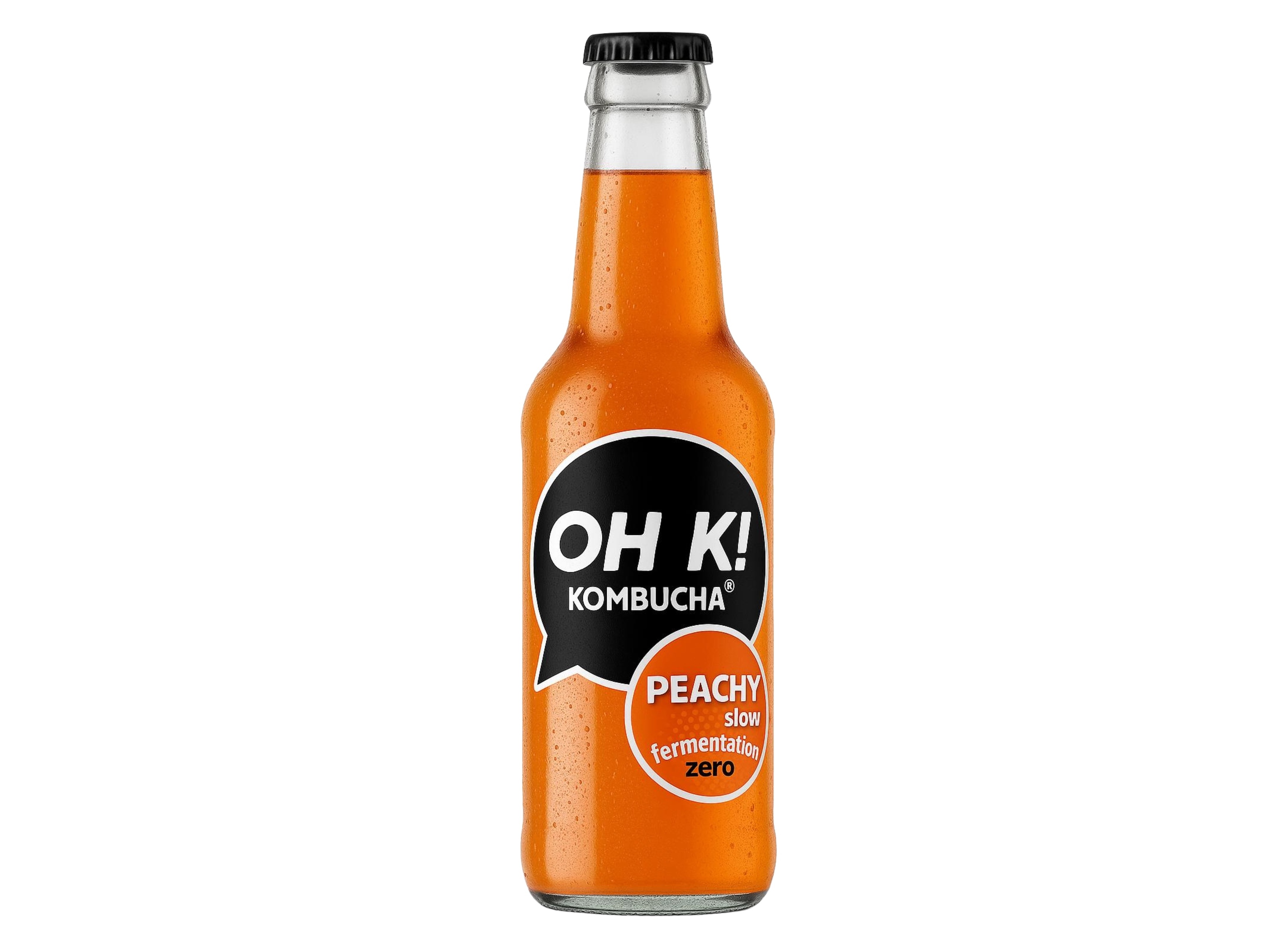 Kombucha Bio Oh K! Peachy (pêssego) 330ml Oh K!