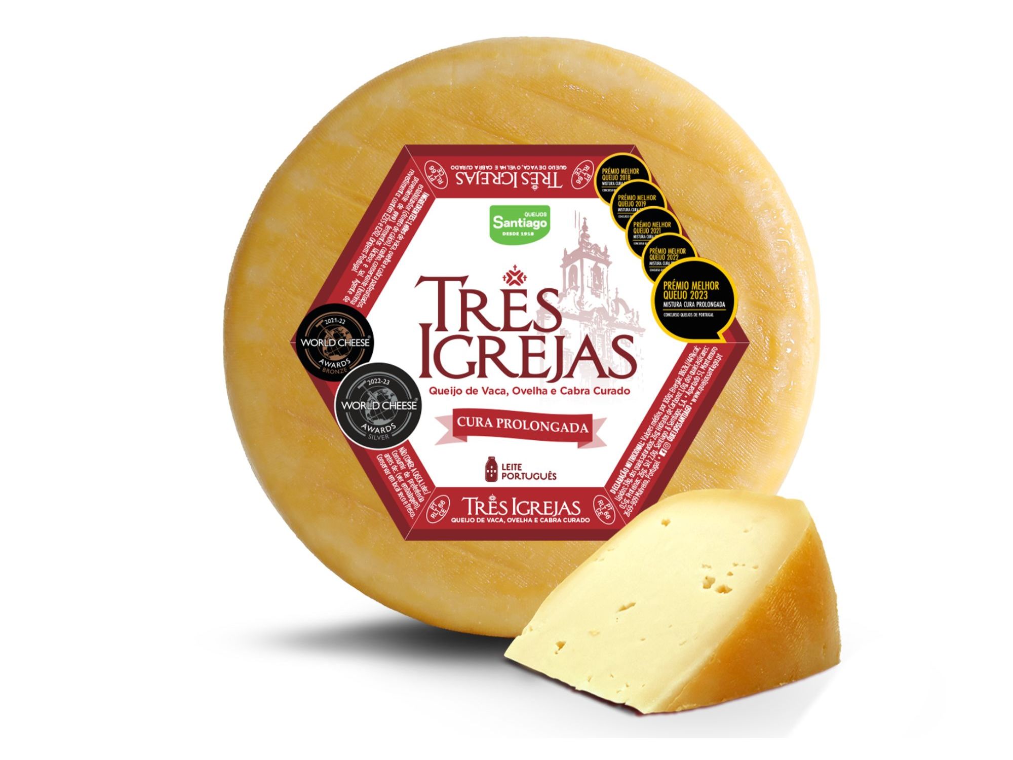 Queijo 3 Igrejas Mistura 6 Meses Kg Três Igrejas