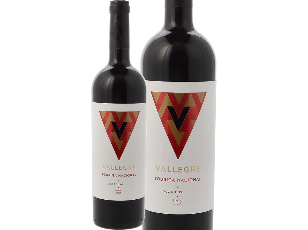 Vinho tinto vallegre touriga nacional douro 0.75l
