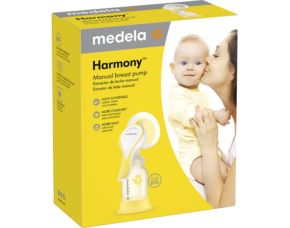 Extrator medela harmony leite