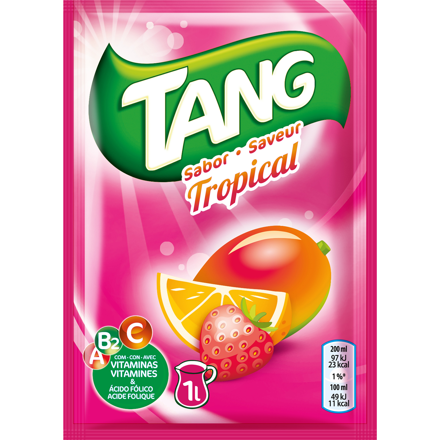 Bebida Em Pó Tang Tropical 30g Tang