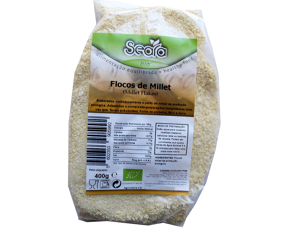 Flocos provida de millet bio 400g