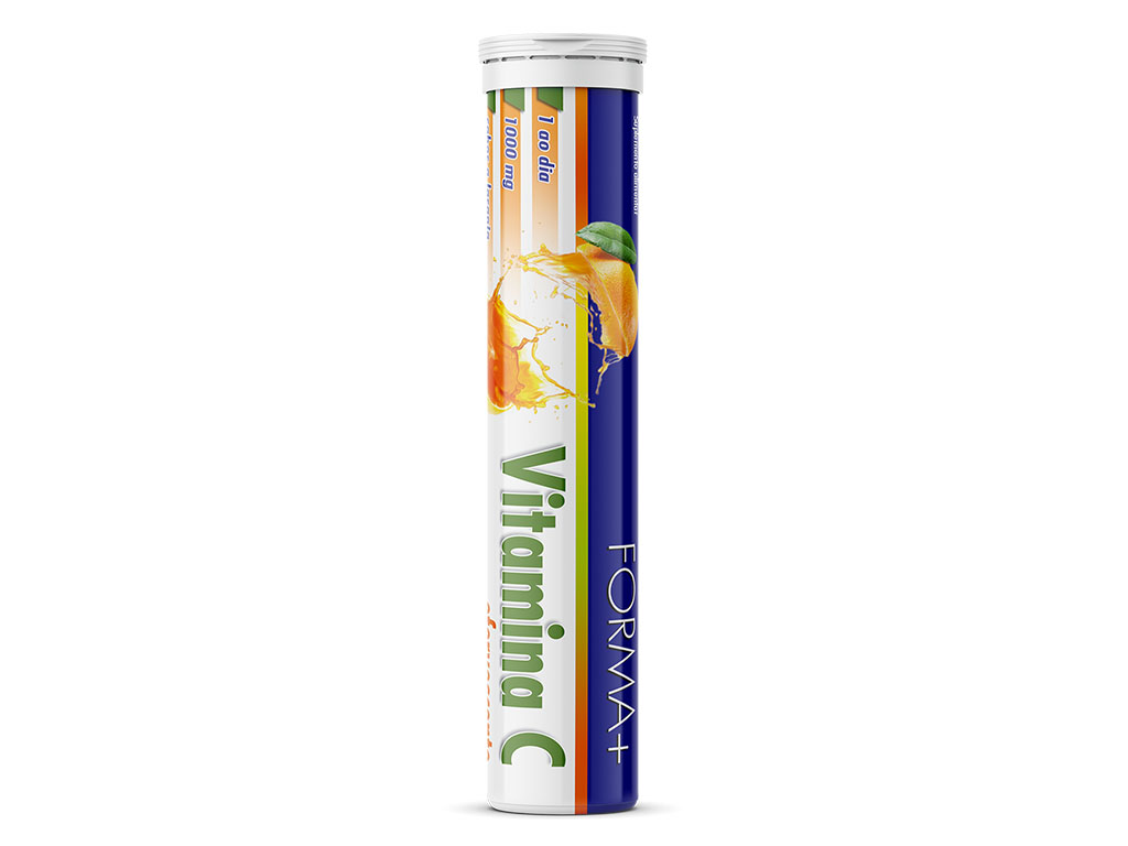 Suplemento Forma+ Vitamina C Efervescente 20 Comp Forma+