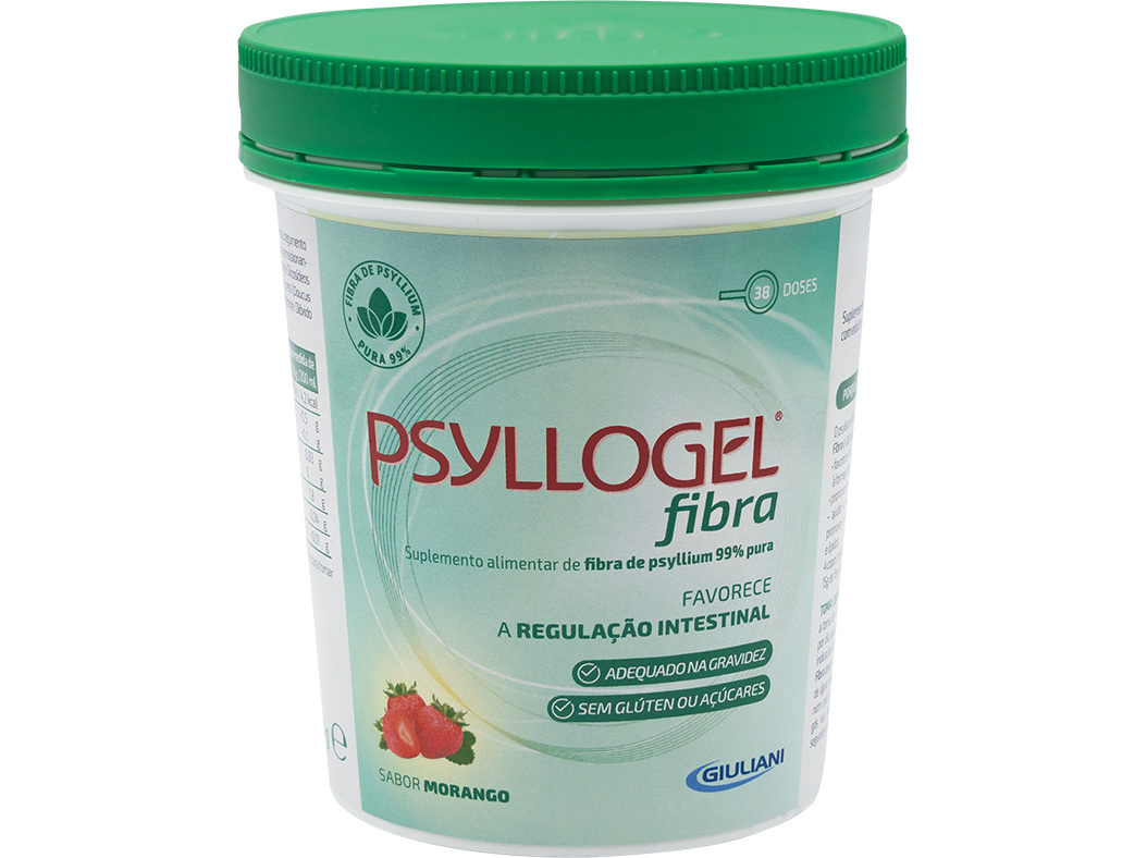 Suplemento Psyllogel Morango 170g Psyllogel