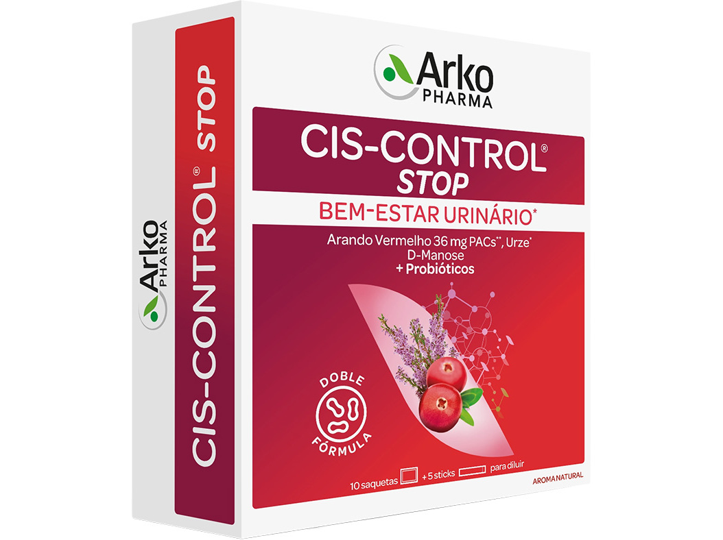 Suplemento Cis-control Stop 10saq+5sticks Cis-control